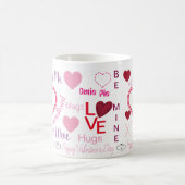 Sweetheart Monogramm-Tasse Kaffeetasse (Mittel)