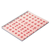 Sweetheart Pink: Adorable Red Hearts Notizblock (Linke Seite)