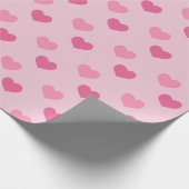 Sweetheart Pink Geschenkpapier (Ecke)
