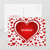 Sweetheart Postcard Postkarte (Vorne/Hinten)