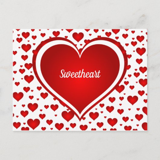 Sweetheart Postcard Postkarte (Vorderseite)
