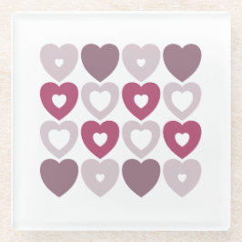 Sweetheart Quilt Glasuntersetzer