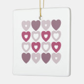 Sweetheart Quilt Keramikornament (Links)