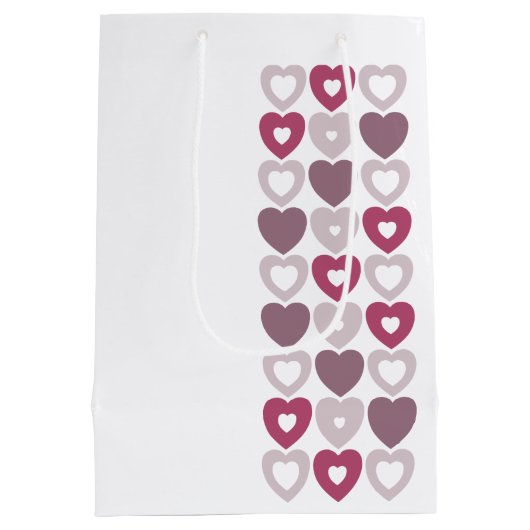 Sweetheart Quilt Mittlere Geschenktüte (Rückseite)