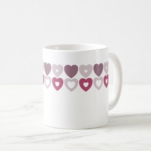 Sweetheart Quilt Tasse (VorderseiteRechts)