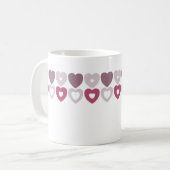 Sweetheart Quilt Tasse (Vorderseite Links)