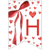 Sweetheart Red Bow Birthday Banner (Zweite Fahne)