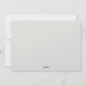 Sweetheart Sentiments Card Feiertagskarte (Rückseite)