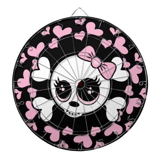 Sweetheart Skull Dartscheibe (vorne)