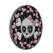 Sweetheart Skull Dartscheibe (Vorderseite Links)