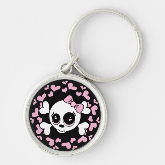 Sweetheart Skull Schlüsselanhänger (Vorne)