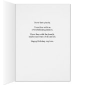 Sweetheart Soft Lavender Blume Romantischer Geburt (Innen (Rechts))