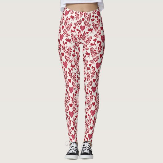 Sweetheart Soiree Style Leggings (Vorderseite)