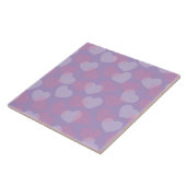 Sweetheart Sprinkle | Herz-Muster-Keramik Fliese (Seite)