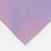 Sweetheart Sprinkle | Lavender Heart Fleecedecke (Ecke)