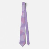 Sweetheart Sprinkle | Lavender Heart Pattern Krawatte (Vorderseite)