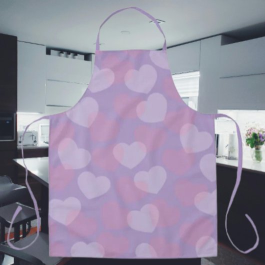 Sweetheart Sprinkle | Lavender Heart Schürze