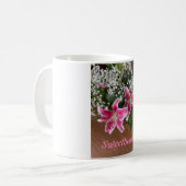 Sweetheart, Stargazer Lilies Kaffeetasse (Vorderseite Links)