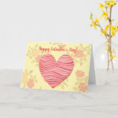 Sweetheart Sweet Valentine's Gedanken und Liebe Karte (Gelbe Blume)