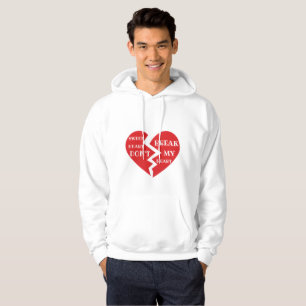 Sweetheart T-Shirt mit Drehung Hoodie