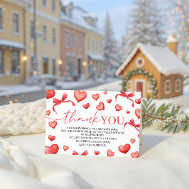Sweetheart Thank  You Card Begleitkarte