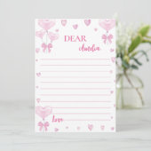 Sweetheart Time Capsule Note Card Dankeskarte (Stehend Vorderseite)