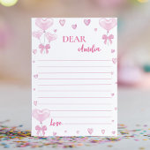 Sweetheart Time Capsule Note Card Dankeskarte