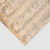 Sweetheart Tissue Decoupage Vintag Music Seidenpapier (Ausschnitt)