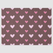 Sweetheart Tissue Paper – Pink & Blush Hearts Seidenpapier (Vorderseite)
