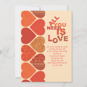 Sweetheart Valentine Einladung (Vorderseite)