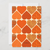 Sweetheart Valentine Einladung (Rückseite)