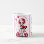 Sweetheart Valentine Girl Coffee Tasse (Mittel)