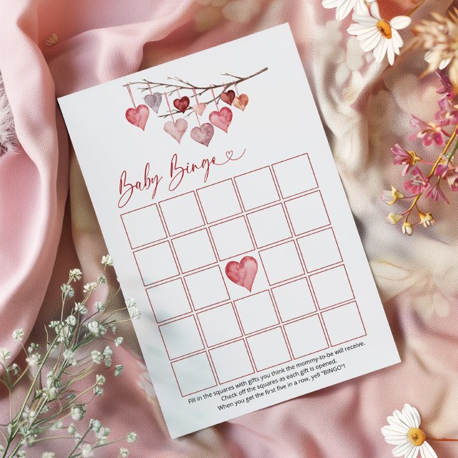 Sweetheart Valentines Baby Bingo Game (Von Creator hochgeladen)