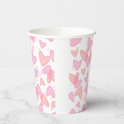 Sweetheart Valentine's Day  Pappbecher (Links)