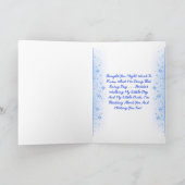 Sweetheart Walks In The Rain Greeting Card Karte (Innenseite)