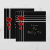 Sweetheart Wedding Renewing Vows Einladung (Vorne/Hinten)