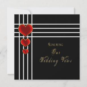 Sweetheart Wedding Renewing Vows Einladung
