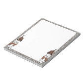 Sweetheart White #1 Notizblock (Rotiert)