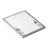 Sweetheart White #2 Notizblock (angewinkelt)