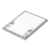 Sweetheart White #2 Notizblock (Rotiert)