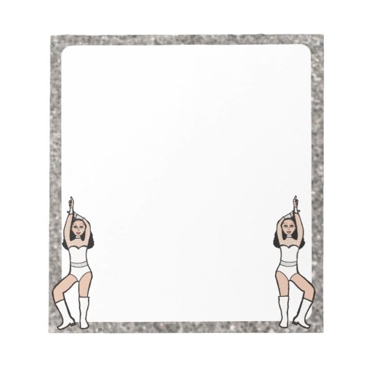 Sweetheart White #2 Notizblock (Vorderseite)