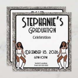 Sweetheart White Silver Dancer: #1 Einladung