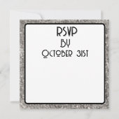 Sweetheart White Silver Dancer: #2 Einladung (Rückseite)