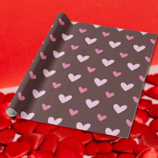 Sweetheart Wrapping Paper – Pink & Blush Hearts Geschenkpapier