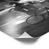 Sweethearts im J C Nichols Fountain B W Fotodruck (Ecke)