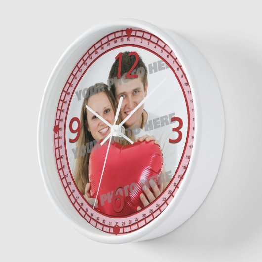 Sweethearts Wall Clock Uhr (Winkel)