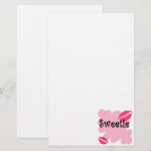 Sweetie Briefpapier (Vorne/Hinten)