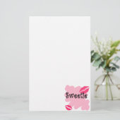 Sweetie Briefpapier (Stehend Vorderseite)