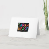 Sweetie Feiertagskarte (Rückseite)