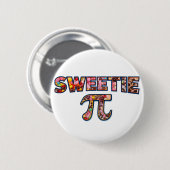 Sweetie Pi (gefüllt mit Süßigkeiten) Button (Vorne & Hinten)